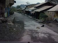 Sinabung Meletus, Desa Mardinding Dikosongkan