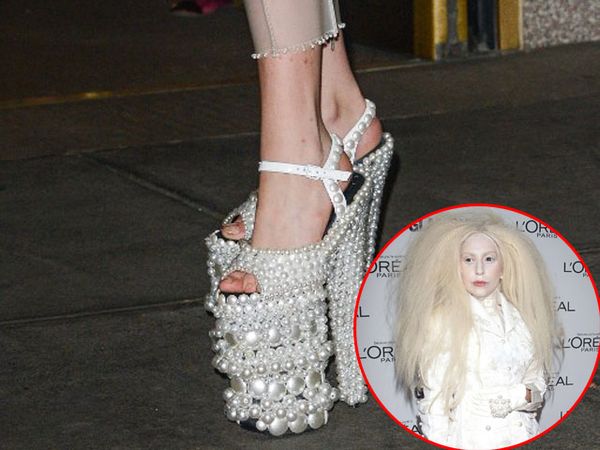 High Heels Mutiara Lady Gaga High Heels Mutiara Lady Gaga