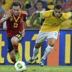 Mata: Brasil dan Italia Ancaman untuk Spanyol