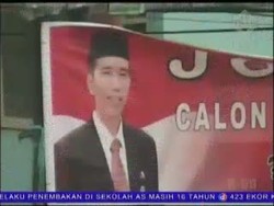 Spanduk Jokowi For Presiden di Bandung