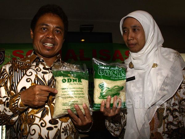 Nur Mahmudi Gaungkan Gerakan One Day No Rice
