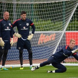 Hart Dipastikan Absen di Starting XI, Siapa Kawal Gawang Inggris?