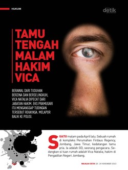 Tamu Tengah Malam Hakim Vica