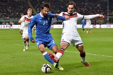 Pirlo Cukup Puas dengan Hasil Imbang Lawan Jerman