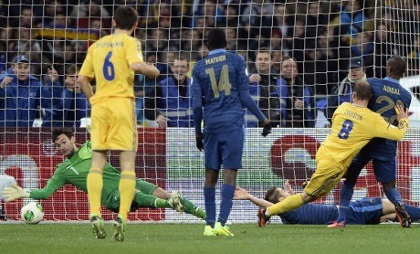 Prancis Ditaklukkan Ukraina Dua Gol Tanpa Balas