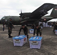 Bantuan dari Indonesia untuk Korban Topan Haiyan Didistribusikan ke Roxas