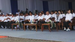 Presiden SBY dan Jokowi Hadiri Acara Gerakan Ekonomi Syariah di Monas