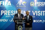 Presiden ‎AFC Sambangi PSSI
