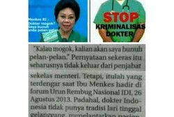 POGI Tegaskan Tak Ada Mogok Kerja Terkait Kriminalisasi Dokter