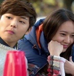 Momen-momen Mesra Krystal f(x) dan Minhyuk CNBlue di Heirs