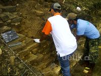 Candi Zaman Airlangga di Lamongan Dieskavasi