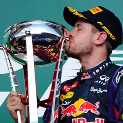 Kemenangan ke-8 Beruntun Vettel Musim Ini