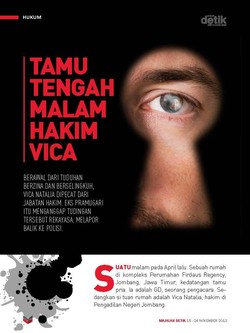 Tamu Tengah Malam Hakim Vica