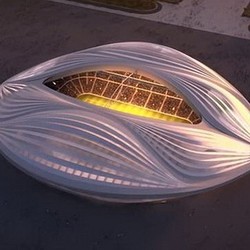 Mirip Vagina, Stadion Baru Qatar untuk Piala Dunia 2022 Ramai Dibahas