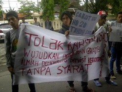 Peringati Hari Pelajar Sedunia, Mahasiswa Yogya Tuntut Pendidikan Gratis