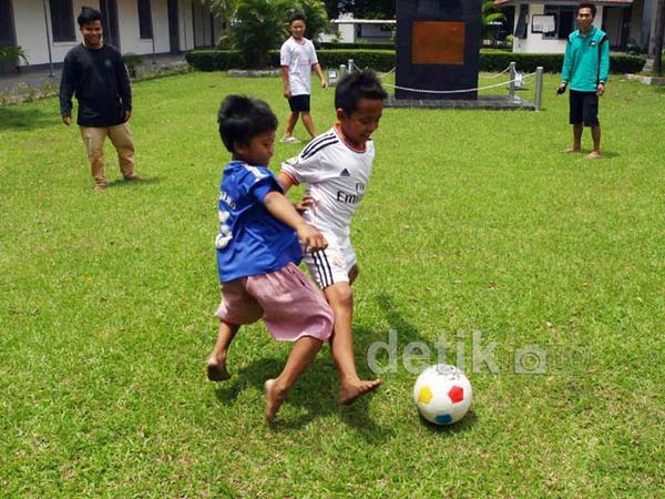 Korban Kebakaran Mengungsi di Museum