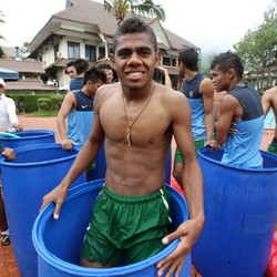 Gentong Es, Rahasia Kebugaran Pemain Timnas U-19