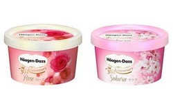 Semerbak Es Krim Mawar dan Sakura dari Haagen-Dazs Jepang