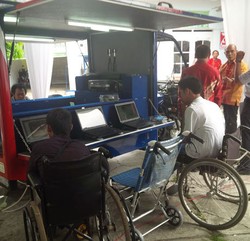 Kendaraan Internet Khusus Difabel Diterjunkan