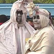 HUT ke 52 Bekpal, Marinir Tampil Gila-gilaan