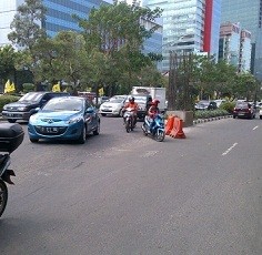 Kedubes Australia Kembali Didemo, Polisi Alihkan Jalur Kendaraan