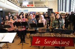 Nada Angklung Menghipnotis 5.000 Orang di Markas PBB Swiss