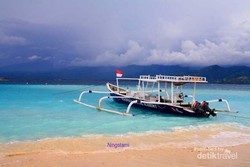 Menikmati Gili Trawangan di Pagi Hari
