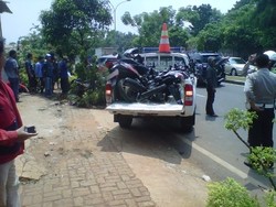 Polisi: 2 Pengendara Motor Korban Tabrakan di Margonda Kritis
