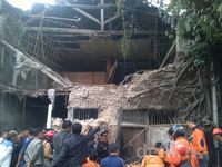 Bangunan di Kota Lama Roboh, 4 Luka 1 Tewas