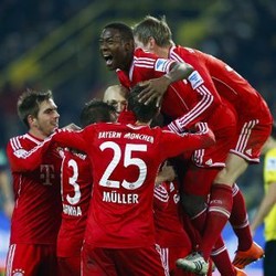 Bayern Bungkam Dortmund 3-0 di Signal Iduna Park