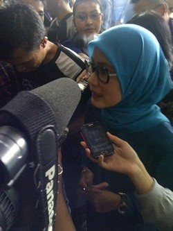 Kasus Suap Akil, Bupati Lebak Iti Oktavia Akui Kenal Tersangka Wawan