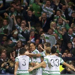 Celtic Pede Kalahkan Milan di Celtic Park