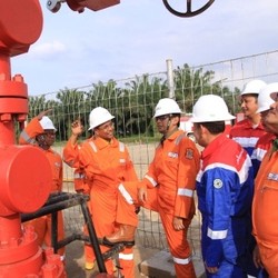 Sumur Gas Benggala 1 di Sumut Mulai Beroperasi