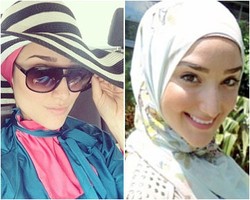  Hijab Style: Cantik dengan Kerudung Motif ala Yasemin, Hijabers Asal Turki