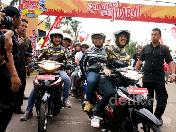 Nidji Konvoi Bareng di Pontianak