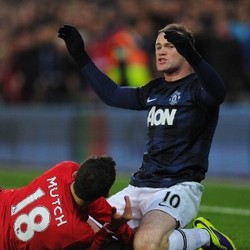 Cardiff-MU Kompak Sebut Rooney Tak Layak Dikartu Merah