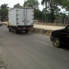 Masuki Musim Hujan, Jalan Daan Mogot di Depan Indosiar Ditinggikan