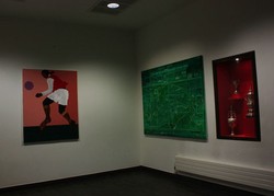 Bagian awal museum Arsenal di Emirates Stadium. Klub ini berdiri tahun 1886 di daerah Woolwich, London Tenggara, sebelum pindah ke London Utara di tahun 1913, dan bertahan hingga kini.