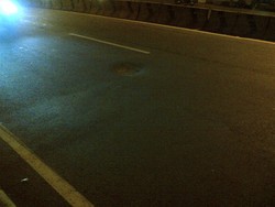 Gara-gara Jalan Berlubang, 3 Motor Kecelakaan di Lebak Bulus