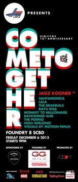 Santamonica, The Brandals, LALA di Come Together - Sinjitos 10th Anniversary