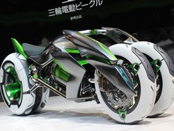 Motor Masa Depan Kawasaki, Mirip Tron