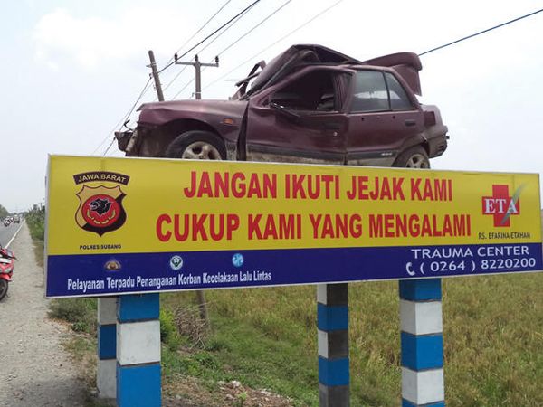 Aura Horor di Tugu Peringatan Kecelakaan