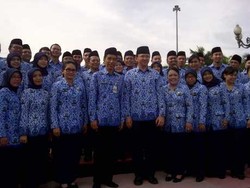 Upacara Korpri Bubar, Jokowi-Ahok Laris Jadi Model