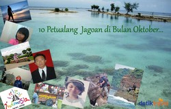 10 Petualang Paling Jagoan di Bulan Oktober