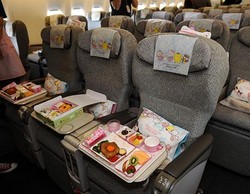 Begini Imutnya Kabin Pesawat Hello Kitty Eva Air