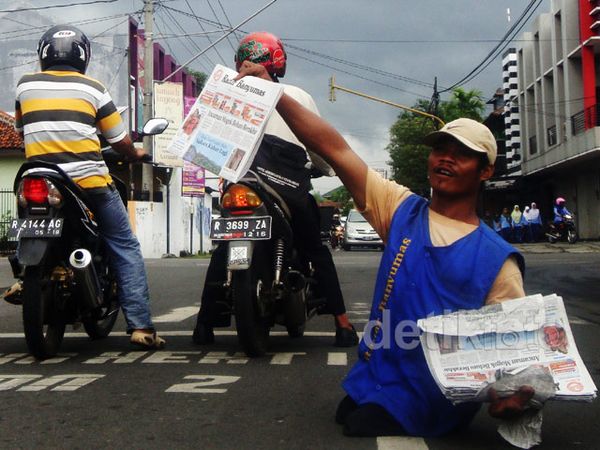 Slamet Tetap Semangat di Tengah Keterbatasan