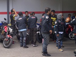 7 Komunitas Motor Ngawi Sambut Road Warriors