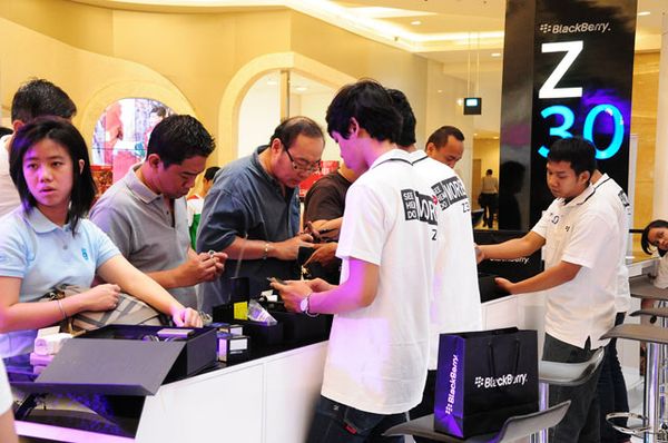 BlackBerry Z30 Langsung Diantre