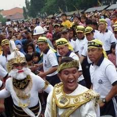 6.429 Prajurit TNI AL Joged Caisar Raih Rekor MURI