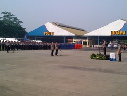 Polisi Australia Hadiri Upacara HUT Polisi Airud di Tangsel